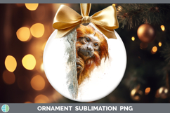 GorgeousPrimate Tree Peek-A-Boo Ornament design.
