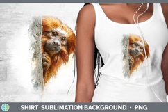 GorgeousPrimate Tree Peek-A-Boo Shirt design.