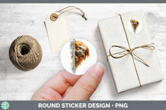 GorgeousPrimate Tree Peek-A-Boo Stickers design.