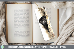 GorgeousPrimate Tree Peek-A-Boo Bookmark design.
