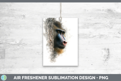 GorgeousPrimate Tree Peek-A-Boo Air Freshener design.