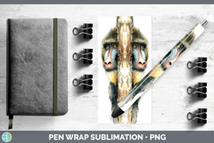 GorgeousPrimate Tree Peek-A-Boo Pen Wrap design.