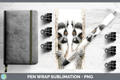 GorgeousPrimate Tree Peek-A-Boo Pen Wrap design.