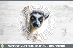 GorgeousPrimate Tree Peek-A-Boo Wind Spinner design.