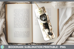 GorgeousPrimate Tree Peek-A-Boo Bookmark design.