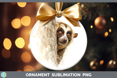 GorgeousPrimate Tree Peek-A-Boo Ornament design.