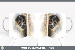 GorgeousPrimate Tree Peek-A-Boo Mug Wrap design.