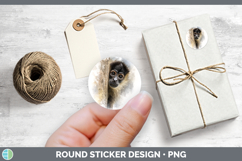 GorgeousPrimate Tree Peek-A-Boo Stickers design.