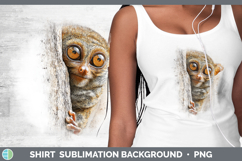 GorgeousPrimate Tree Peek-A-Boo Shirt design.