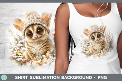 GorgeousPrimate Winter Knit Hat Shirt design.