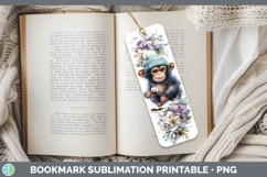 GorgeousPrimate Winter Knit Hat Bookmark design.