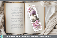 GorgeousPrimate Winter Knit Hat Bookmark design.