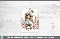 GorgeousPrimate Winter Knit Hat Air Freshener design.