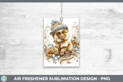 GorgeousPrimate Winter Knit Hat Air Freshener design.