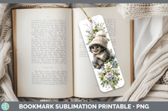 GorgeousPrimate Winter Knit Hat Bookmark design.