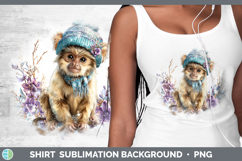 GorgeousPrimate Winter Knit Hat Shirt design.