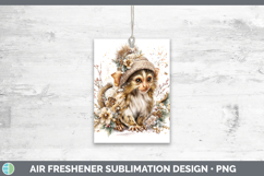 GorgeousPrimate Winter Knit Hat Air Freshener design.