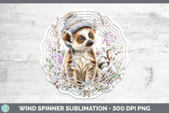 GorgeousPrimate Winter Knit Hat Wind Spinner design.