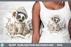 GorgeousPrimate Winter Knit Hat Shirt design.