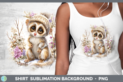 GorgeousPrimate Winter Knit Hat Shirt design.