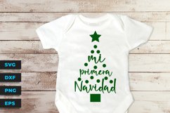 Mi Primera Navidad Árbol de Navidad - SVG Cut File Product Image 2