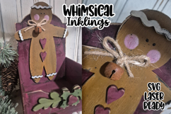 Prim Gingerbread Box Laser SVG Product Image 1