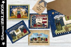 Prim Wishes Greeting Cards Product Image 1