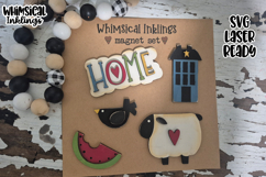 Prim Home Magnets Laser SVG Product Image 1