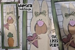 Prim Rabbit Sign Laser SVG Product Image 1