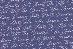 Princely Agatha - Stylish Calligraphy Font Product Image 12