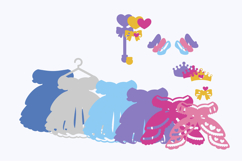 3D Princess Outfit SVG Product Image 2