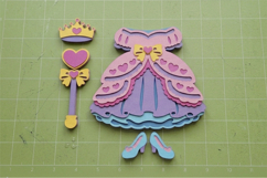 3D Princess Outfit SVG Product Image 4