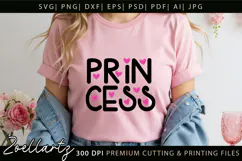 Princess Hearts SVG for Cricut Queen T-shirt Mug Tote Pillow Product Image 7