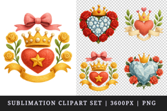 Princess clipart printable sublimation design png Product Image 1