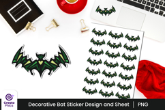 print and cut-printable stickers-sticker sheets-bat sticker-animal-phone case-cartoon