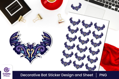 print and cut-printable stickers-sticker sheets-bat sticker-animal-phone case-cartoon