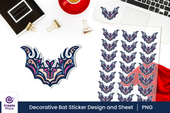 print and cut-printable stickers-sticker sheets-bat sticker-animal-phone case-cartoon