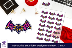 print and cut-printable stickers-sticker sheets-bat sticker-animal-phone case-cartoon