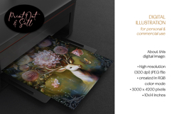 Rococo Flowers &amp; Animals Postcard Set Product Image 2