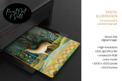 Divided Woodland Scenes Postcard Set Product Image 2