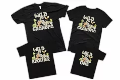 dinosaur wild one family shirt dino birthday party T-shirt s Product Image 5