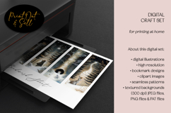 Golden Winter Forest Digital Craft Set Product Image 2