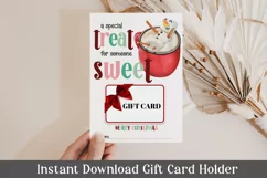 A Special Treat For Someone Sweet Cute Gift Card Holder Product Image 1