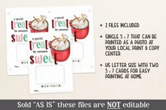 A Special Treat For Someone Sweet Cute Gift Card Holder Product Image 3
