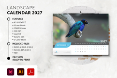 bird photo calendar