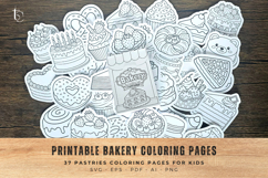 Printable Bakery Coloring Pages for Kids Product Image 1
