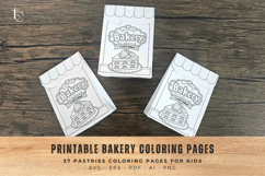 Printable Bakery Coloring Pages for Kids Product Image 4