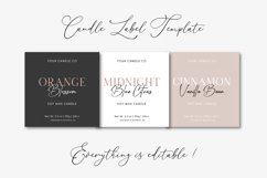 Printable Candle Label Template Product Image 1