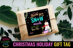 PRINTABLE CHRISTMAS HOLIDAY GIFT TAGS FOR STUDENTS AND TEACHERS