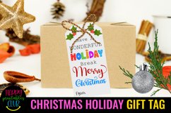 PRINTABLE CHRISTMAS HOLIDAY GIFT TAGS FOR STUDENTS AND TEACHERS